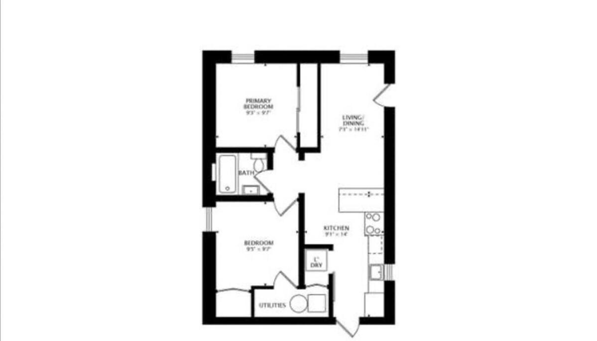 Apartment Modern 2br With Patio & Cozy Space Chicago